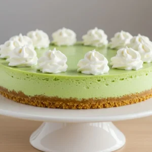 No-Bake Avocado Lime Cheesecake