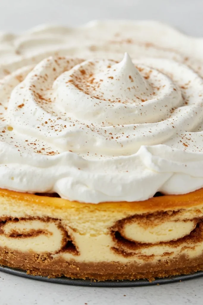 Cinnamon Roll Cheesecake