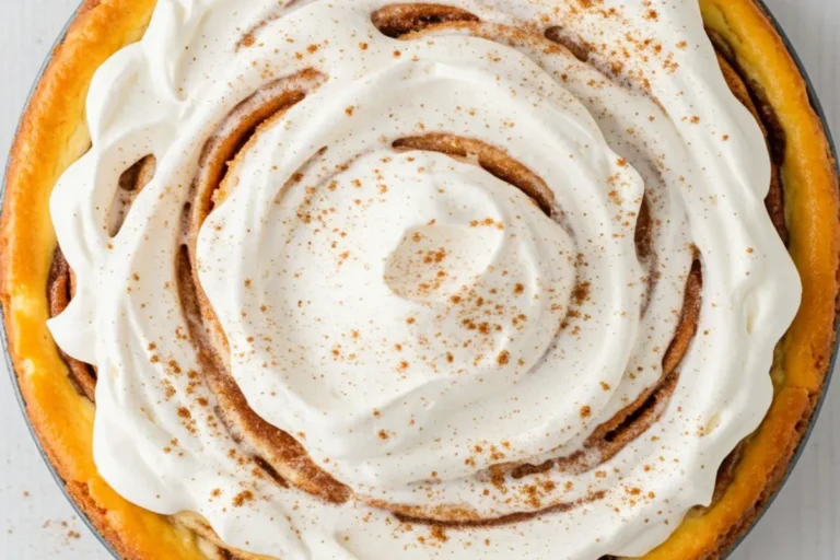 Cinnamon Roll Cheesecake