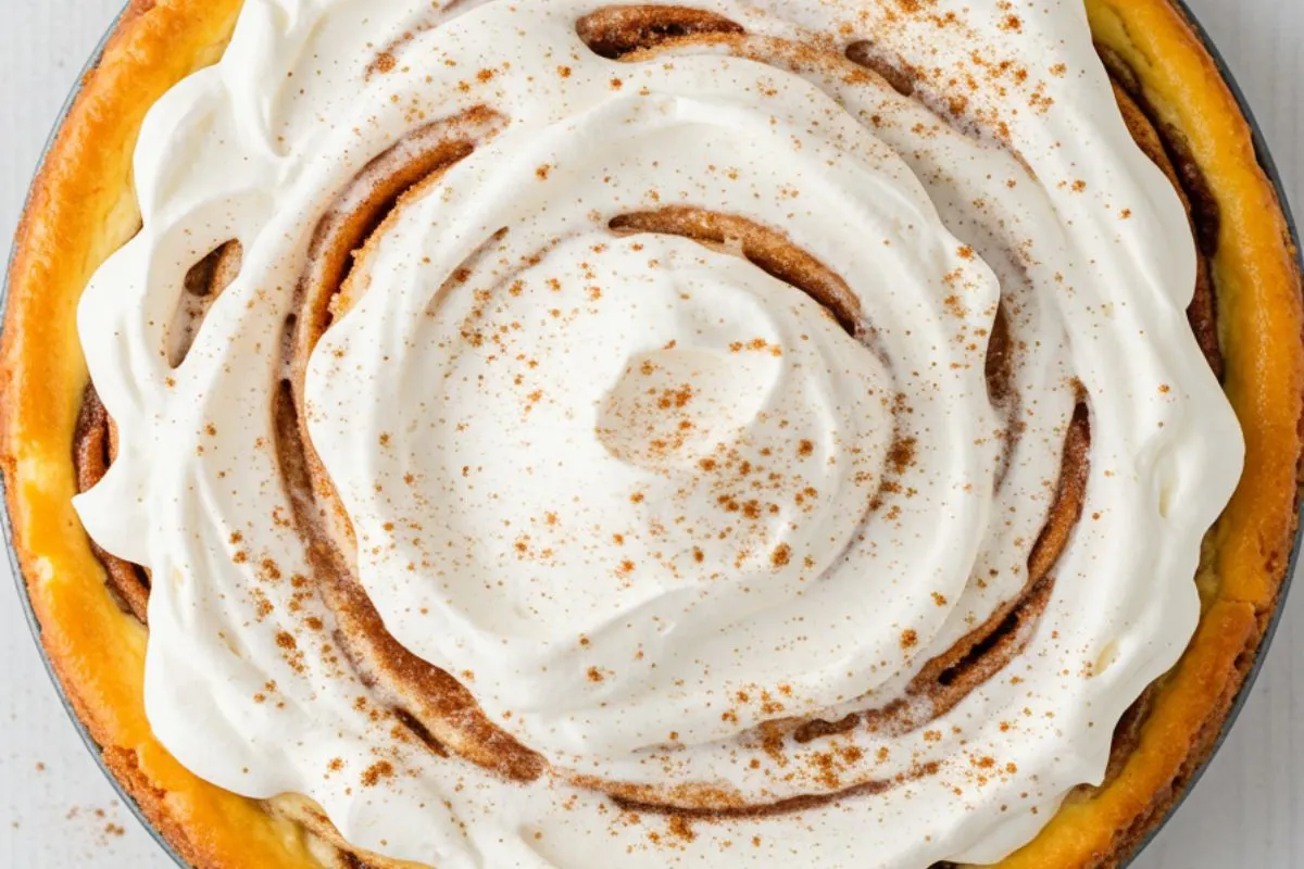Cinnamon Roll Cheesecake