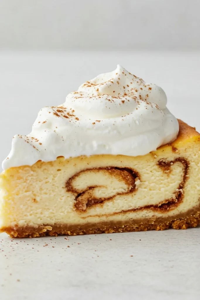 Cinnamon Roll Cheesecake
