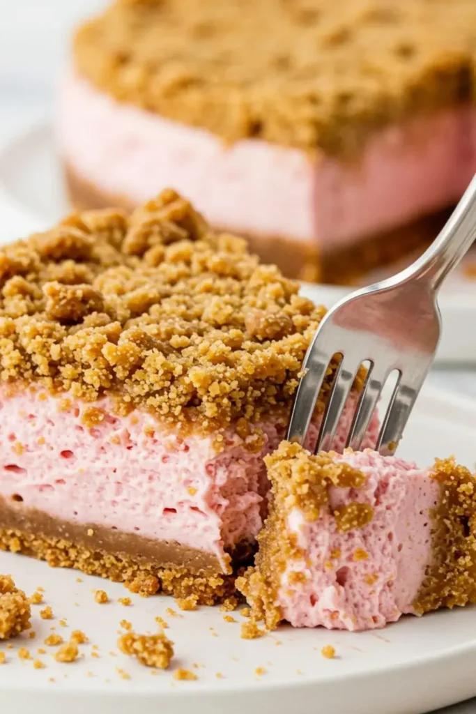 Strawberry Crunch Cheesecake