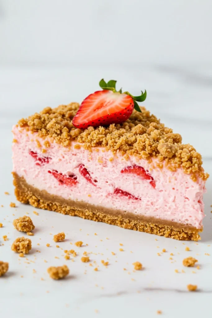 Strawberry Crunch Cheesecake