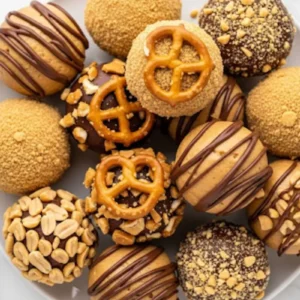 No-Bake Peanut Butter Cheesecake Balls - Healthy Snacks