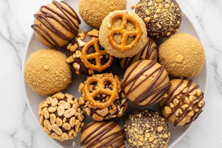 No-Bake Peanut Butter Cheesecake Balls - Healthy Snacks