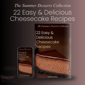 a digital cookbook about 22 easy & delicious cheesecake recipes