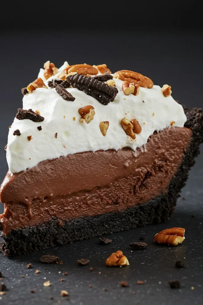 Mississippi Mud Pie: Rich Chocolate Dessert with Oreo Crust