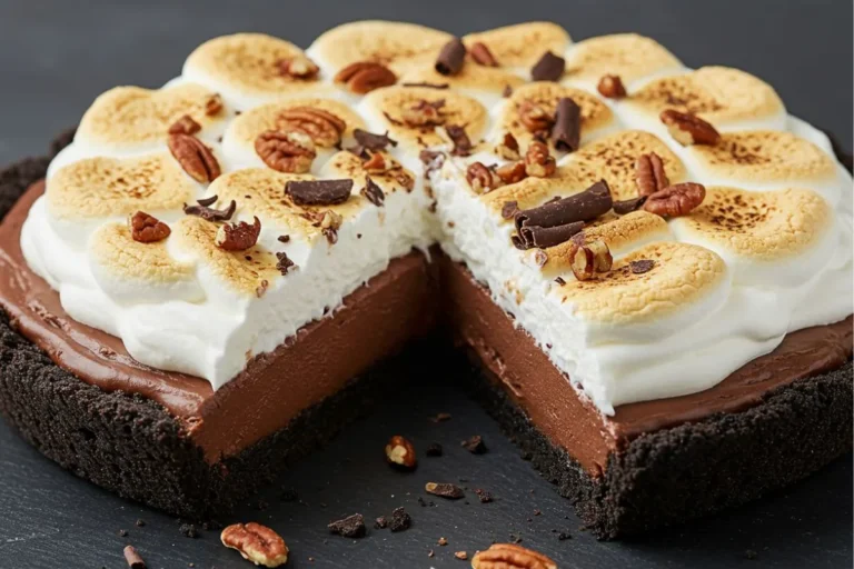 Mississippi Mud Pie: Rich Chocolate Dessert with Oreo Crust