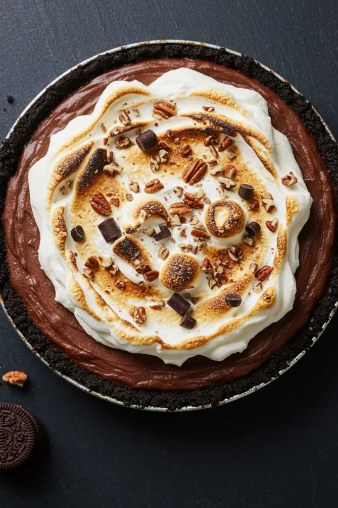Mississippi Mud Pie: Rich Chocolate Dessert with Oreo Crust