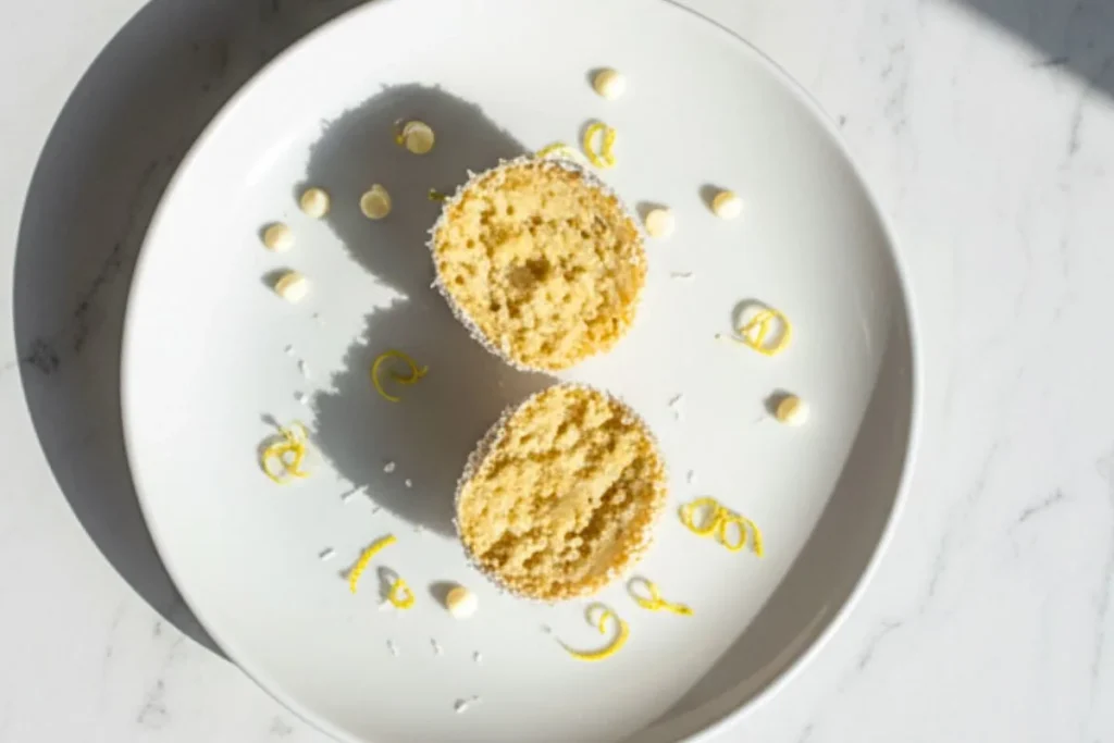 A single diversified Lemon Coconut Protein Ball