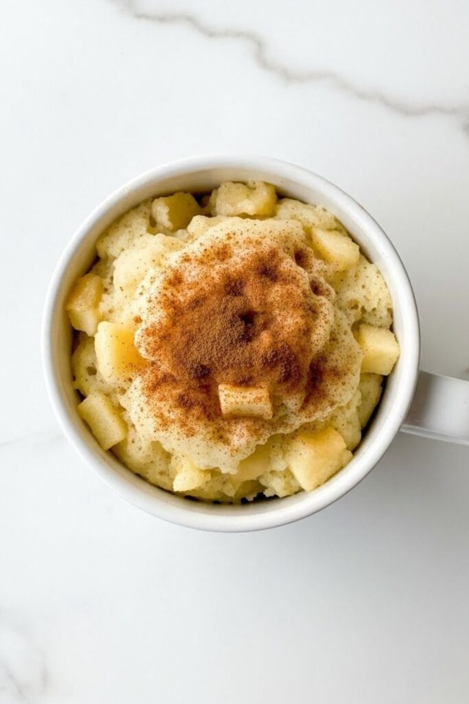 Apple Cinnamon Mug Cake