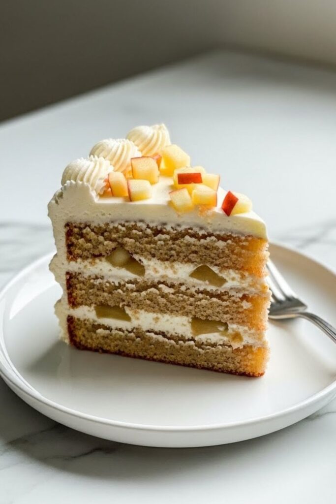 Apple Cinnamon Poke Cake