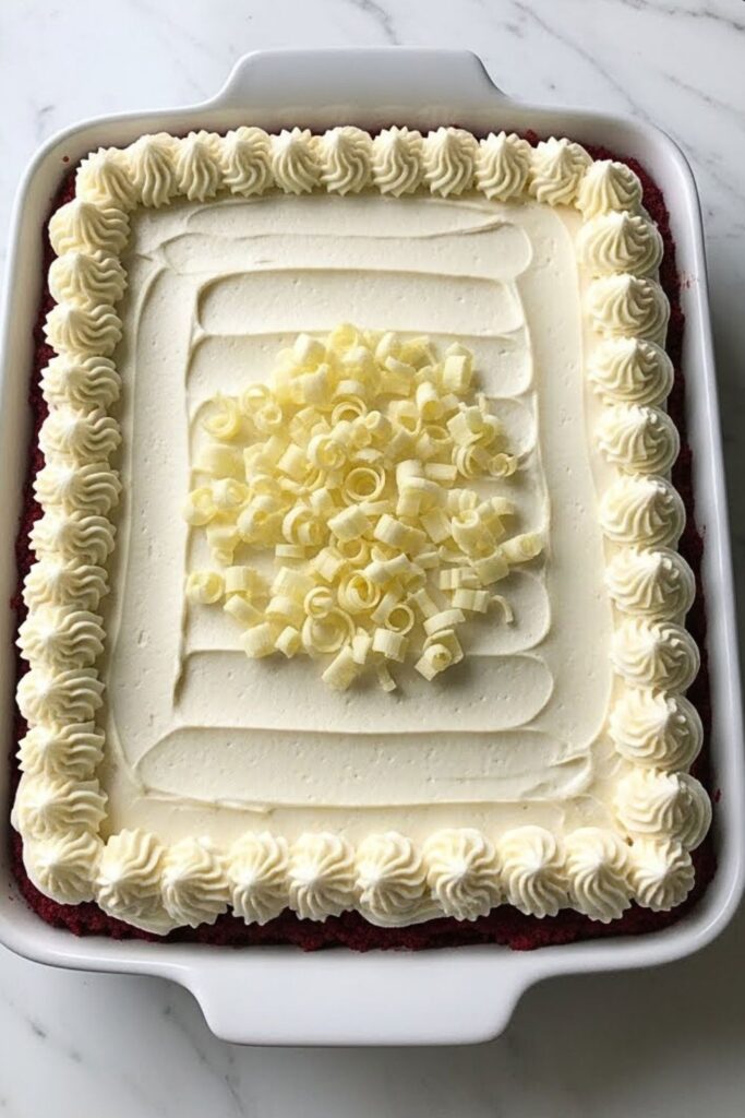 Red Velvet Sheet Cake