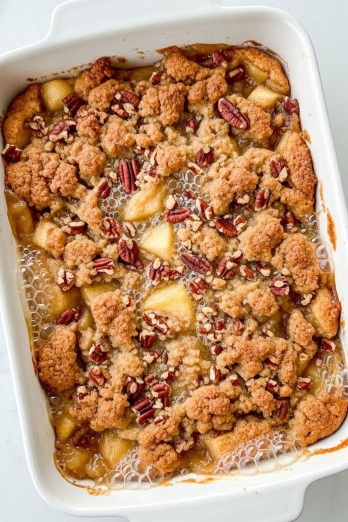 Apple Cinnamon Dump Cake
