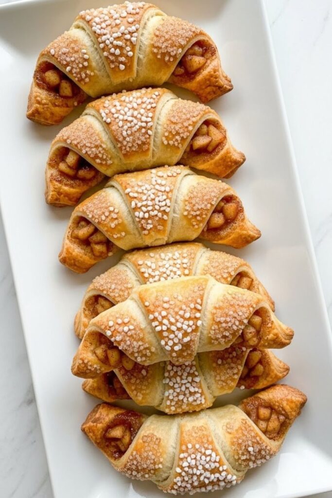 Apple Cinnamon Stuffed Crescents