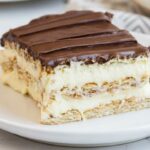 Classic No-Bake Chocolate Eclair Cake