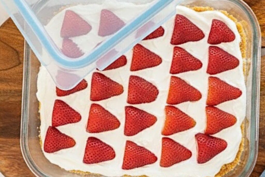 No-Bake Strawberry Icebox Cake