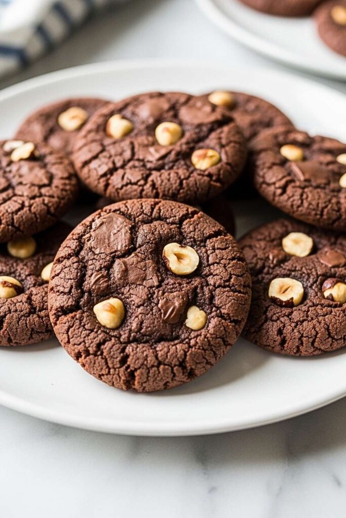 Nutella recipes, easy dessert ideas, 3 ingredient cookies, chocolate hazelnut, quick baking, kids snacks, fudgy cookies, baking hacks, dessert recipes, chocolate lovers